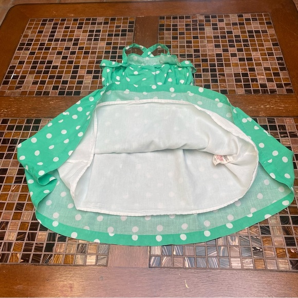 Mini Boden Polka dots Girls Dress - Picture 4 of 8